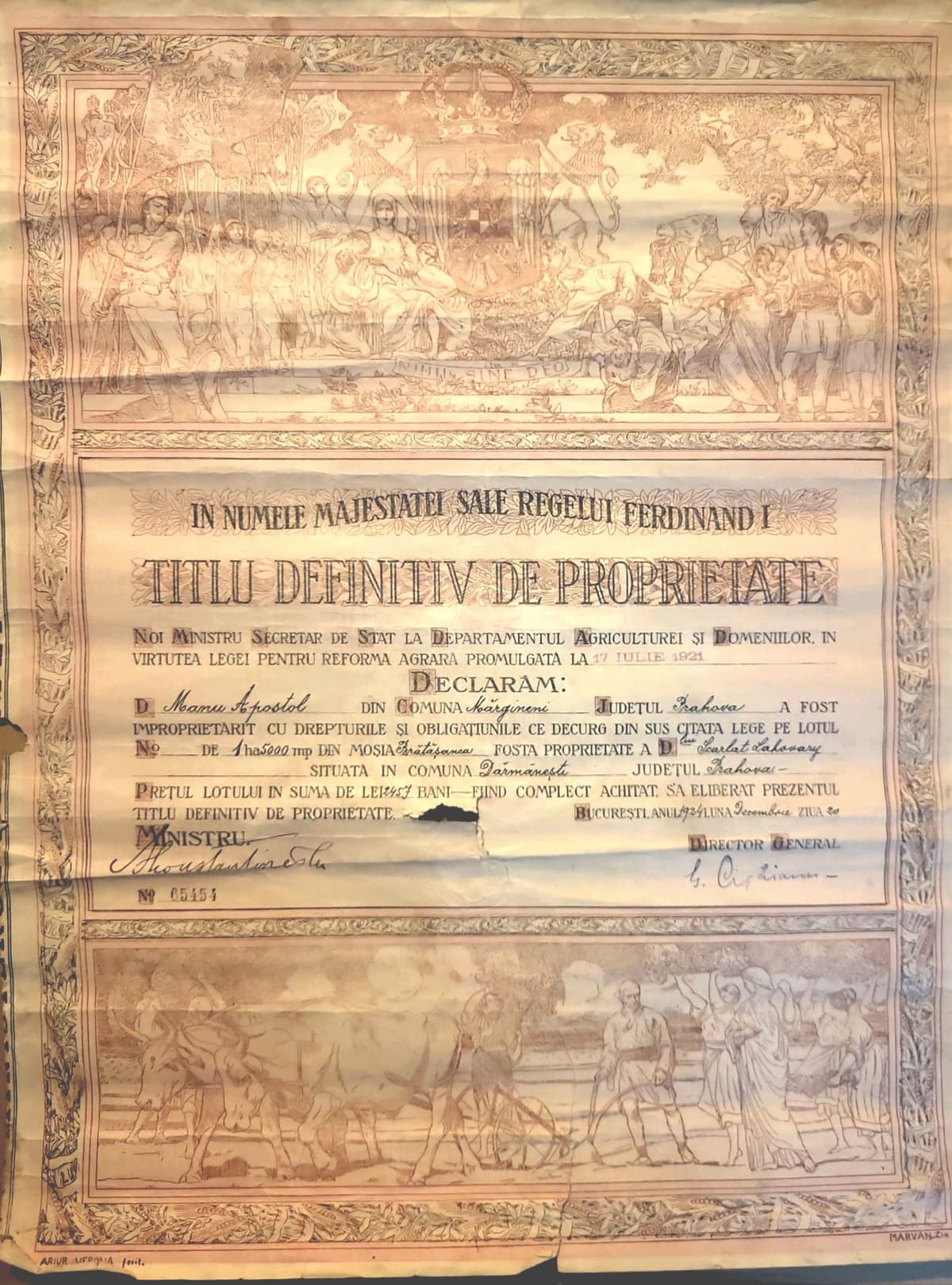 Titlu Definitiv de Proprietate